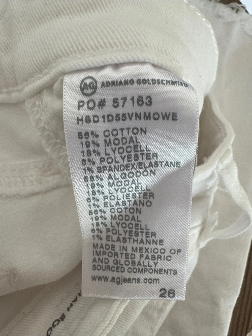 Ag Adriano Goldschmied style number